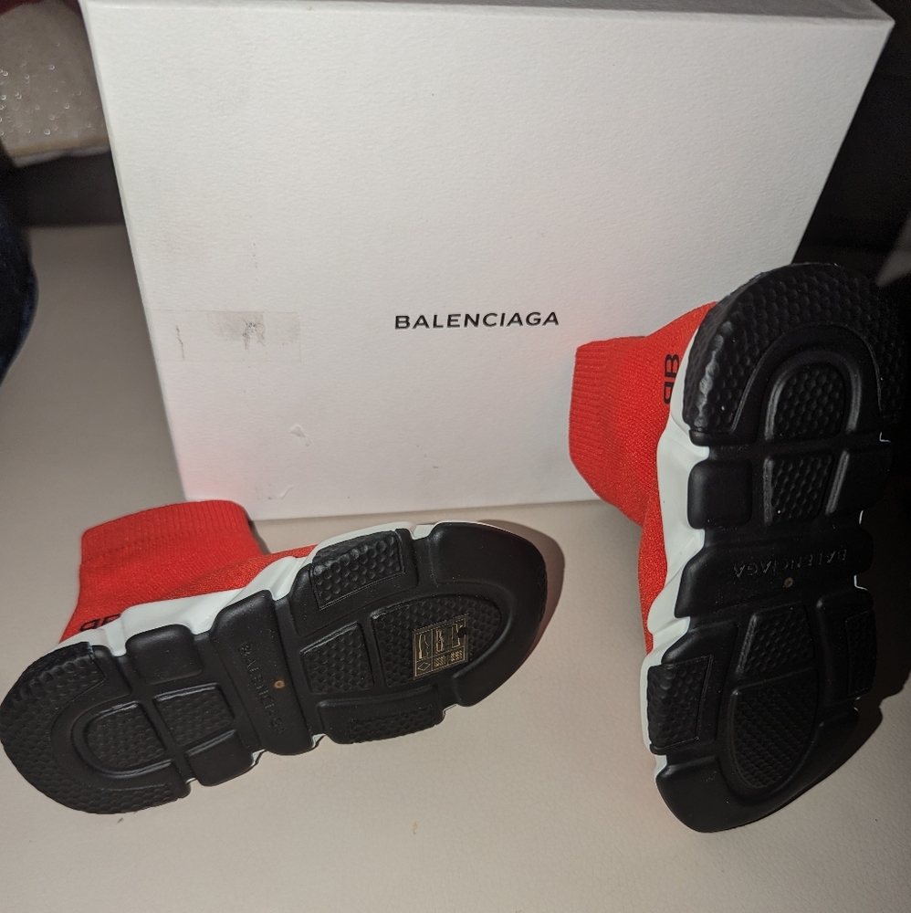 Balenciaga Kids sneakers Red